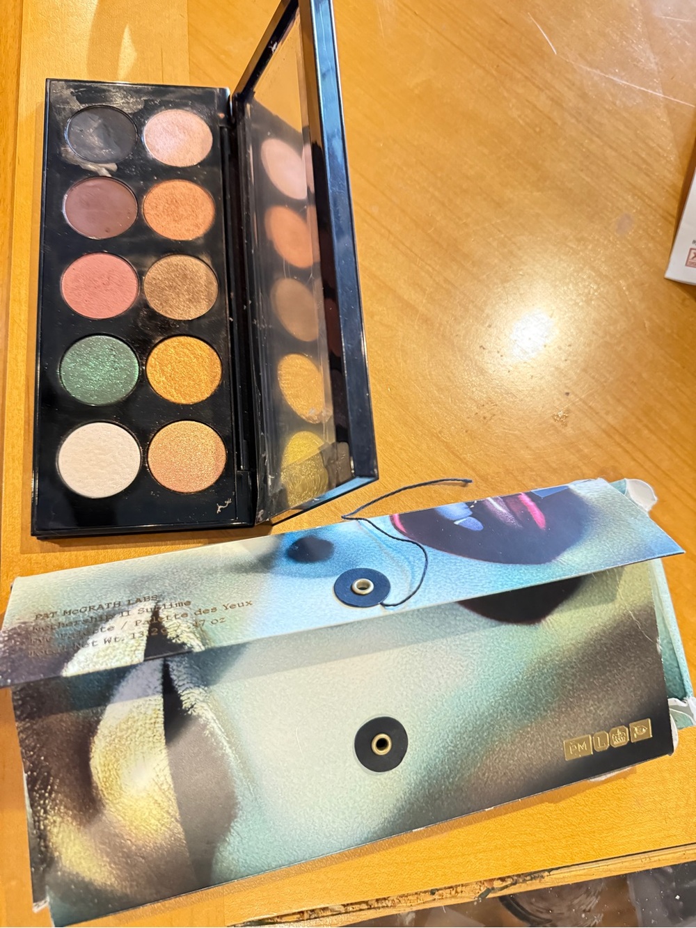 Pat McGrath Eyeshadow Palette — mothership sublime like new